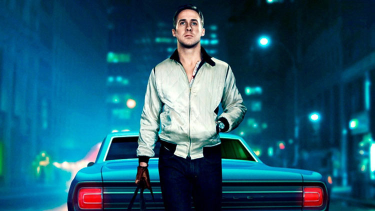 Una scena del film Drive con Ryan Gosling